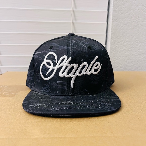 Staple Other - Staple Black Camo Adjustable Snapback Hat Cap One Size💎